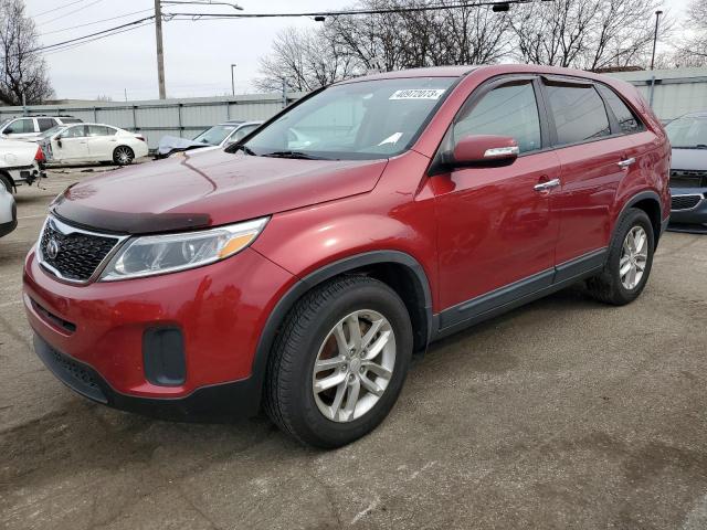 KIA SORENTO LX 2015 5xykt3a64fg644639