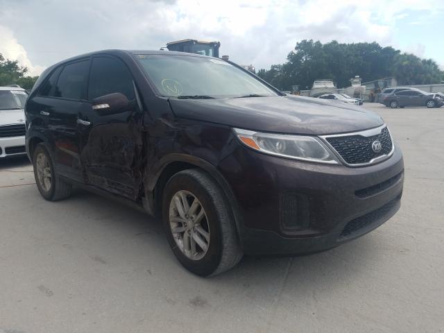 KIA SORENTO LX 2014 5xykt3a65eg427079