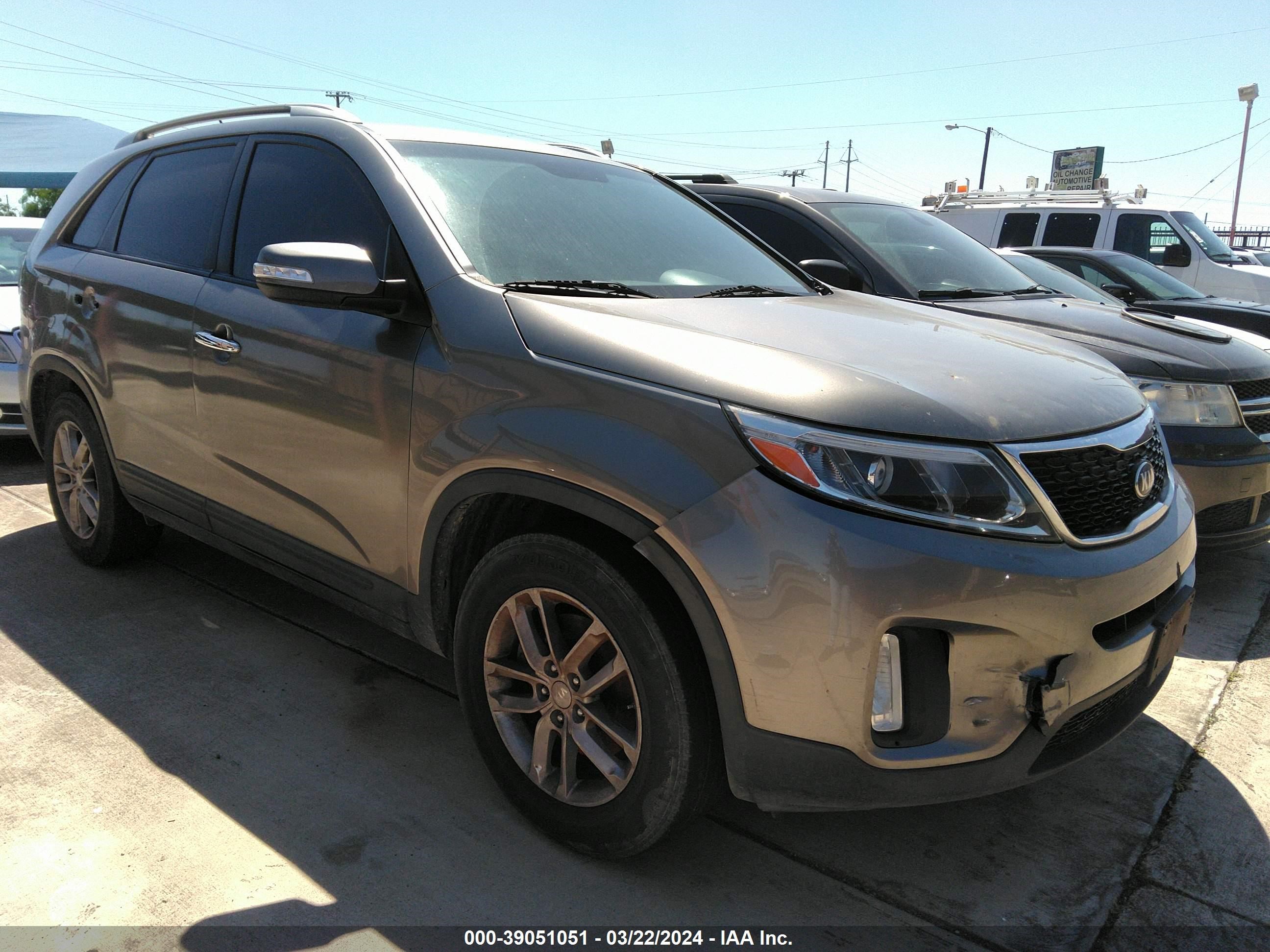 KIA SORENTO 2014 5xykt3a65eg439264