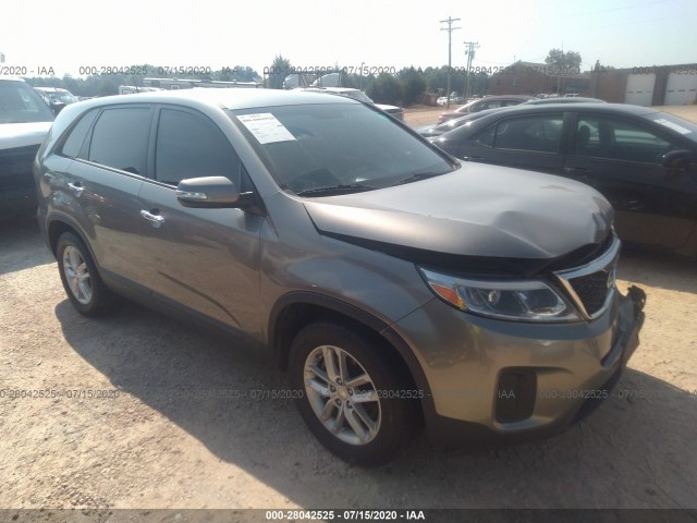 KIA SORENTO 2014 5xykt3a65eg541308