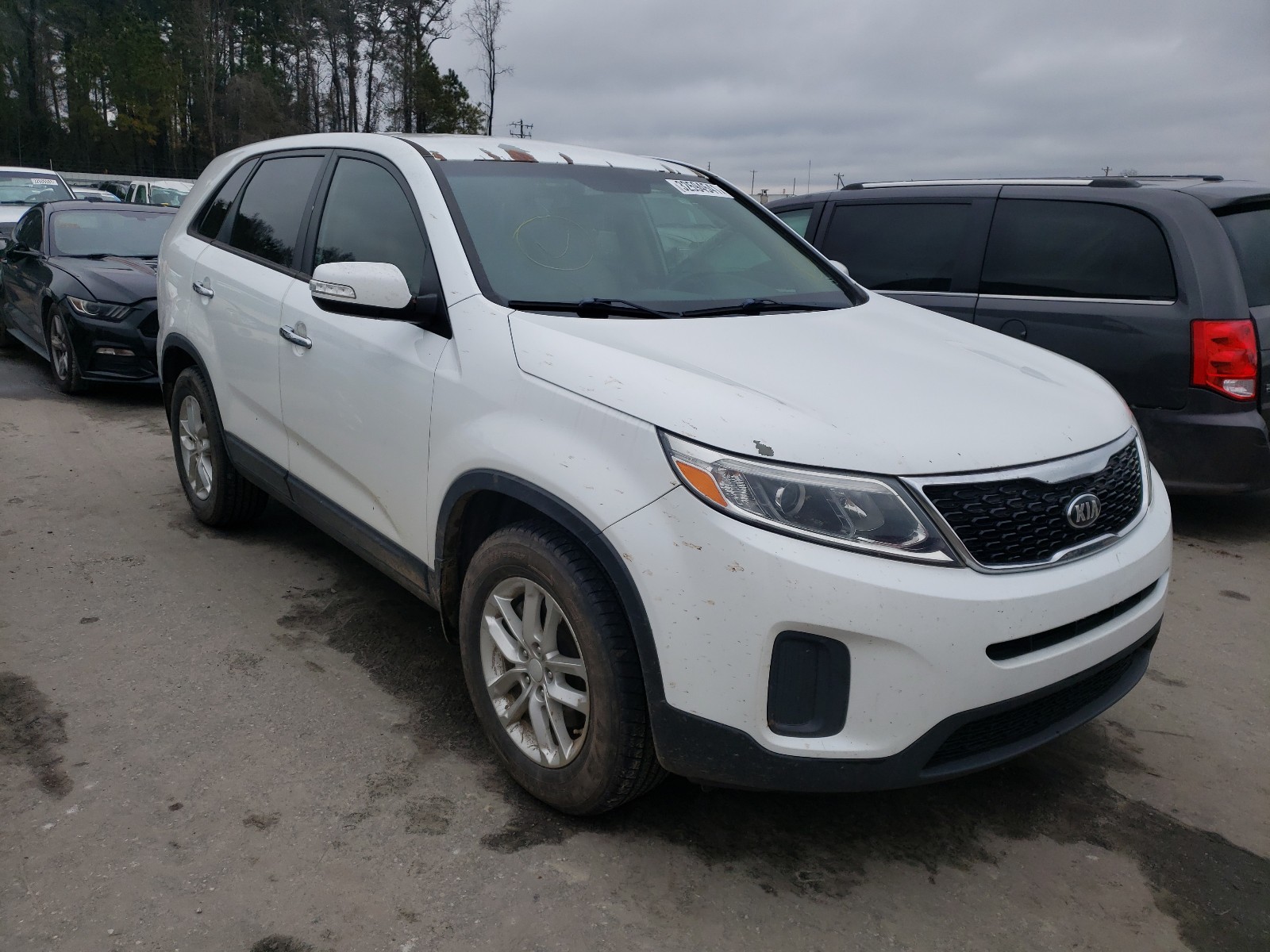 KIA SORENTO LX 2015 5xykt3a65fg620477