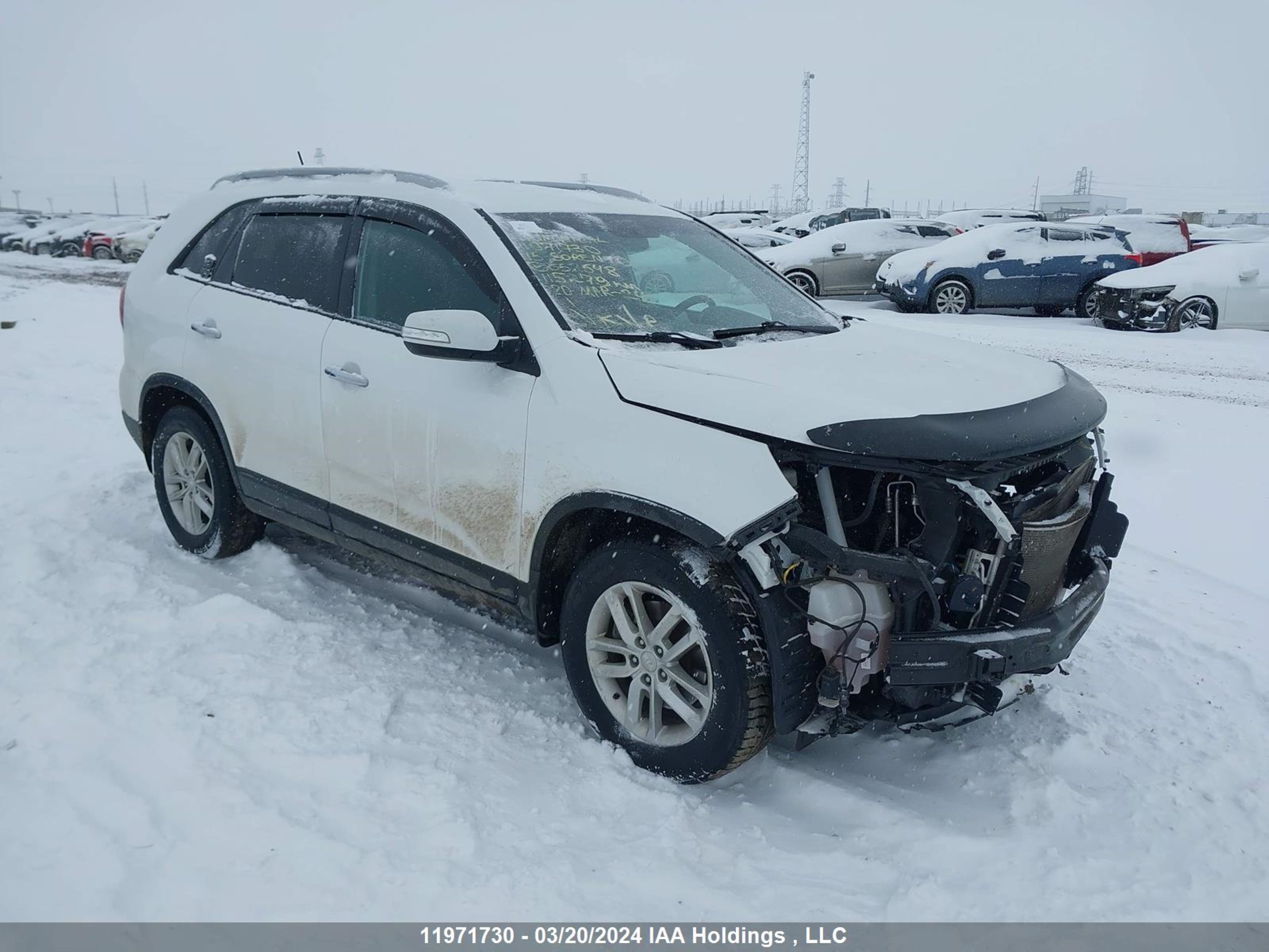 KIA SORENTO 2015 5xykt3a65fg658548