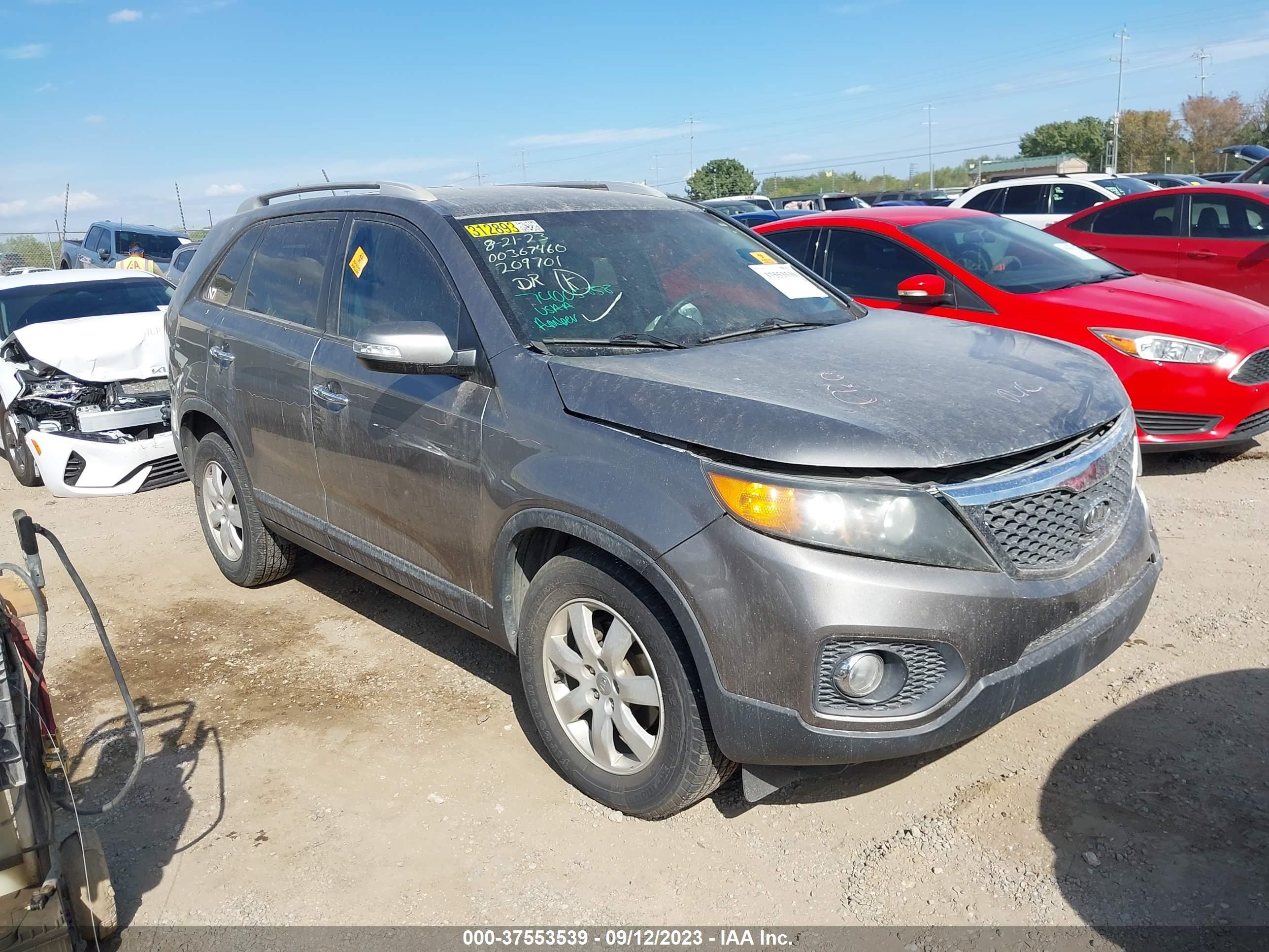 KIA SORENTO 2012 5xykt3a66cg209701