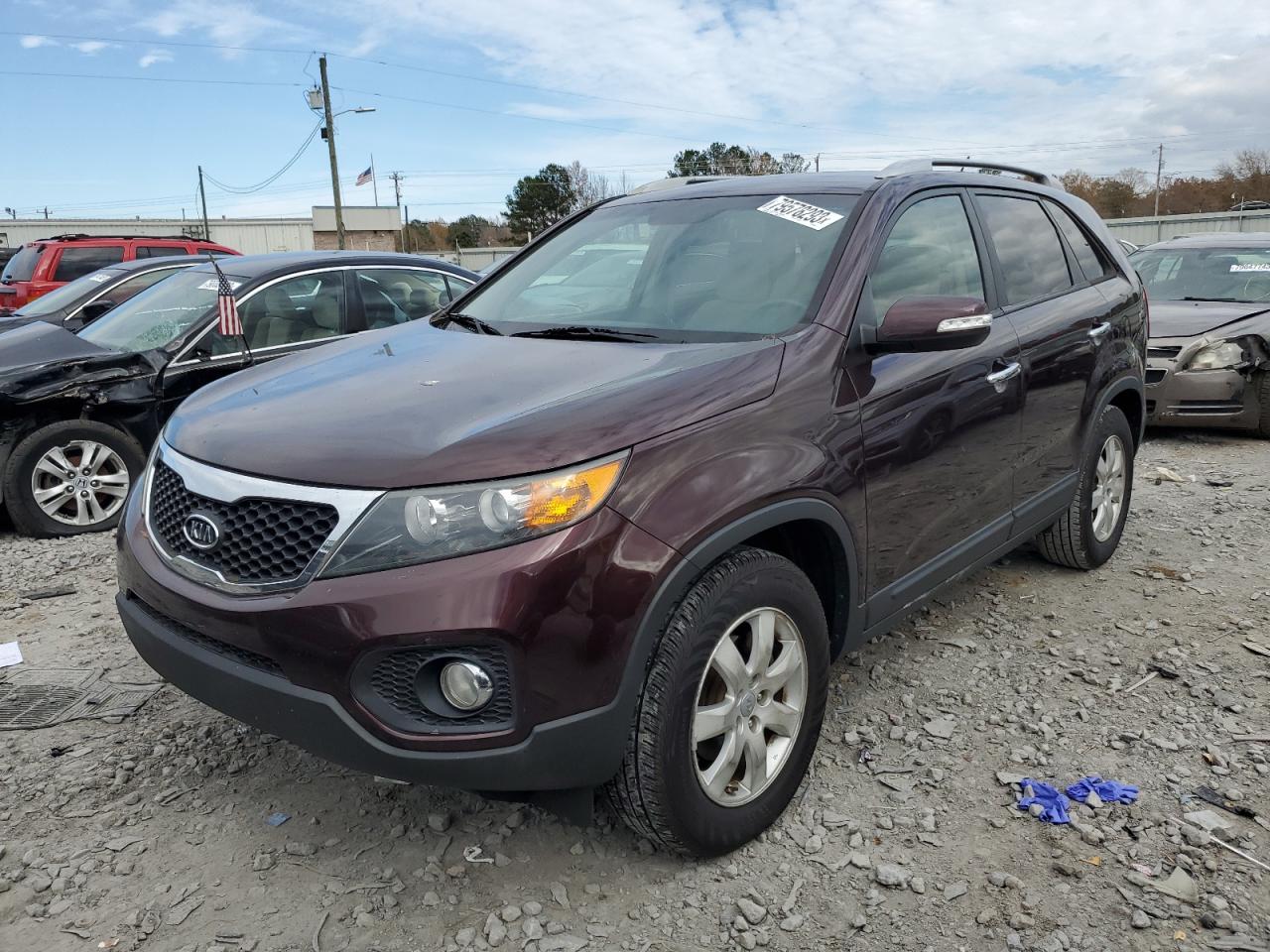 KIA SORENTO 2012 5xykt3a66cg305439