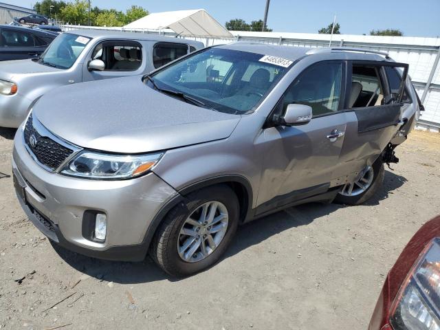 KIA SORENTO LX 2014 5xykt3a66eg446191