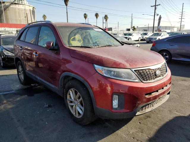 KIA SORENTO LX 2014 5xykt3a66eg448037