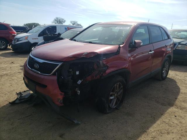 KIA SORENTO LX 2014 5xykt3a66eg471978