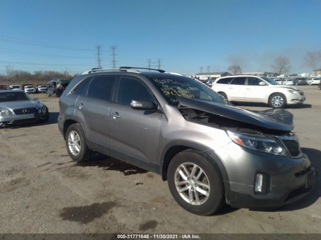 KIA SORENTO 2014 5xykt3a66eg478770