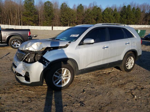 KIA SORENTO LX 2014 5xykt3a66eg483810