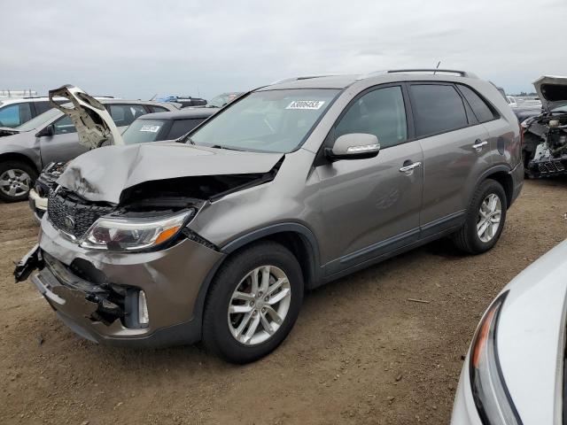 KIA SORENTO LX 2014 5xykt3a66eg485587