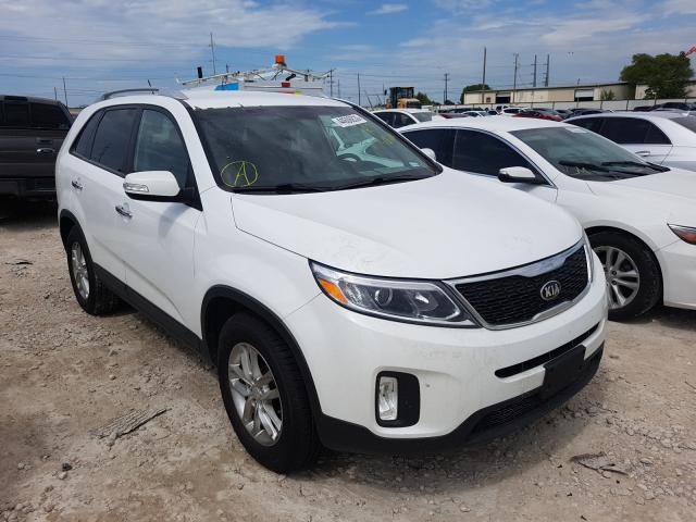 KIA SORENTO LX 2014 5xykt3a66eg505630