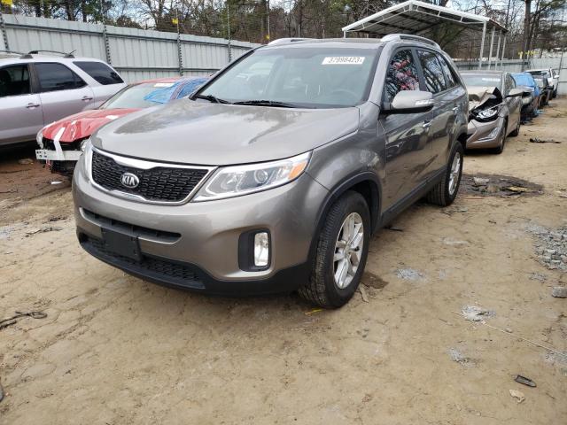 KIA SORENTO LX 2014 5xykt3a66eg506213