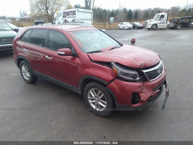 KIA SORENTO 2014 5xykt3a66eg534321