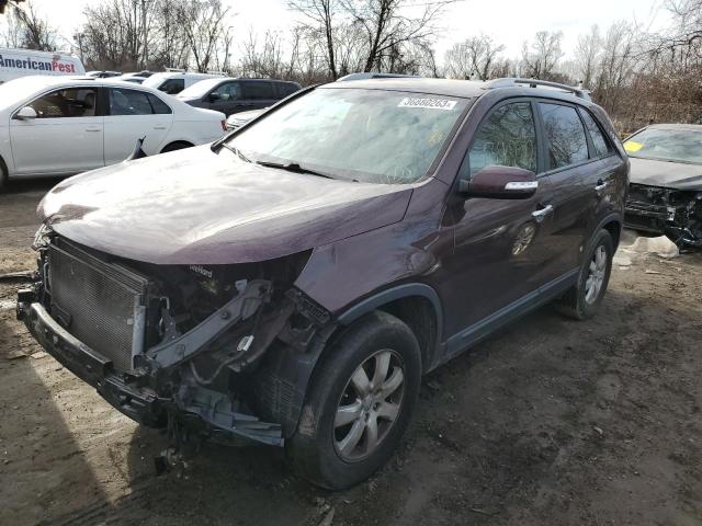 KIA SORENTO LX 2013 5xykt3a67dg345577