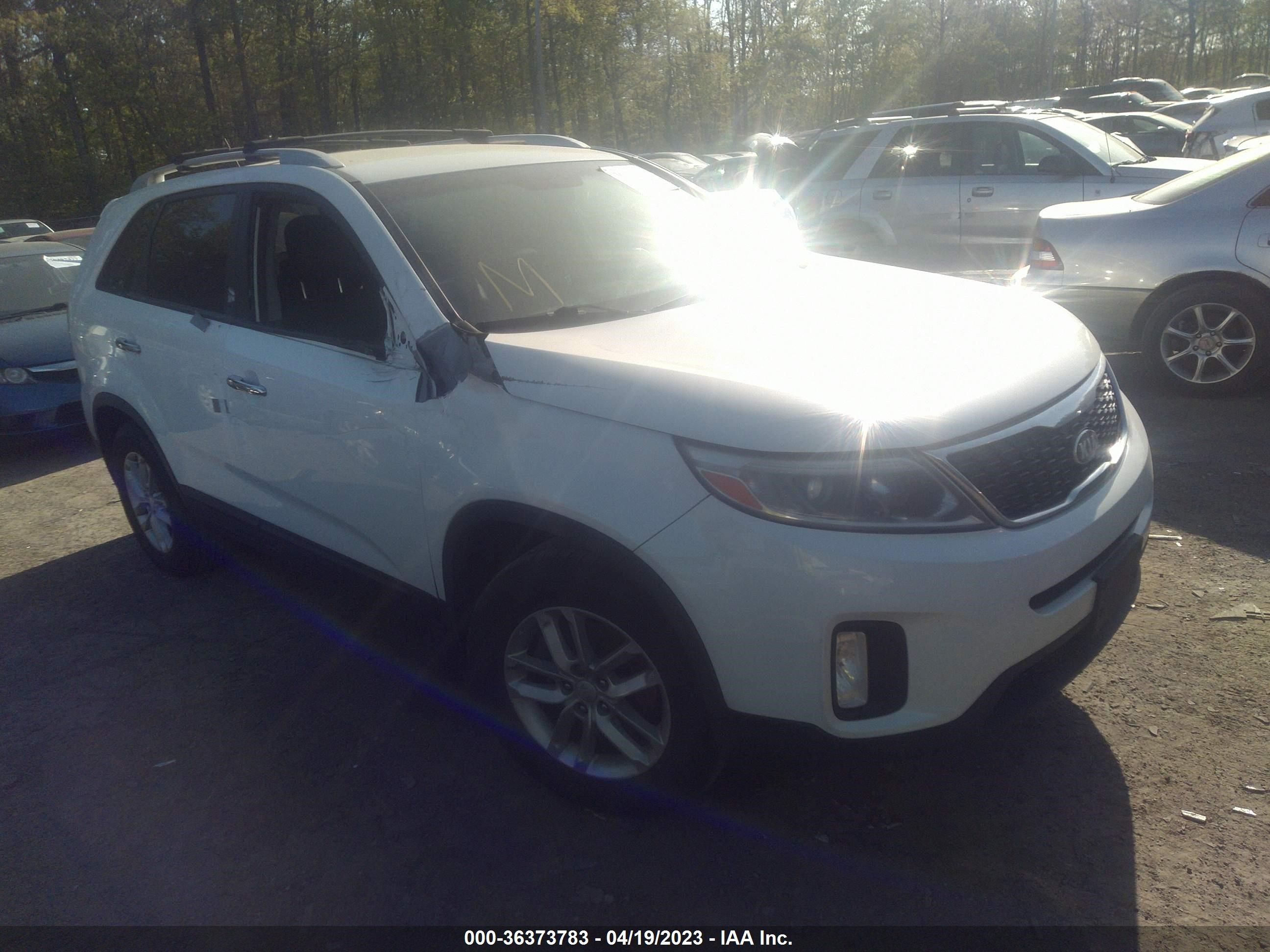 KIA SORENTO 2014 5xykt3a68eg449500