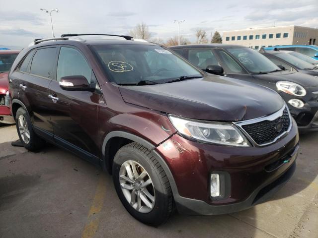 KIA SORENTO LX 2014 5xykt3a69eg442166