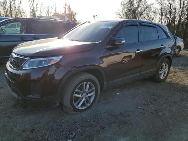 KIA SORENTO LX 2014 5xykt3a69eg517965