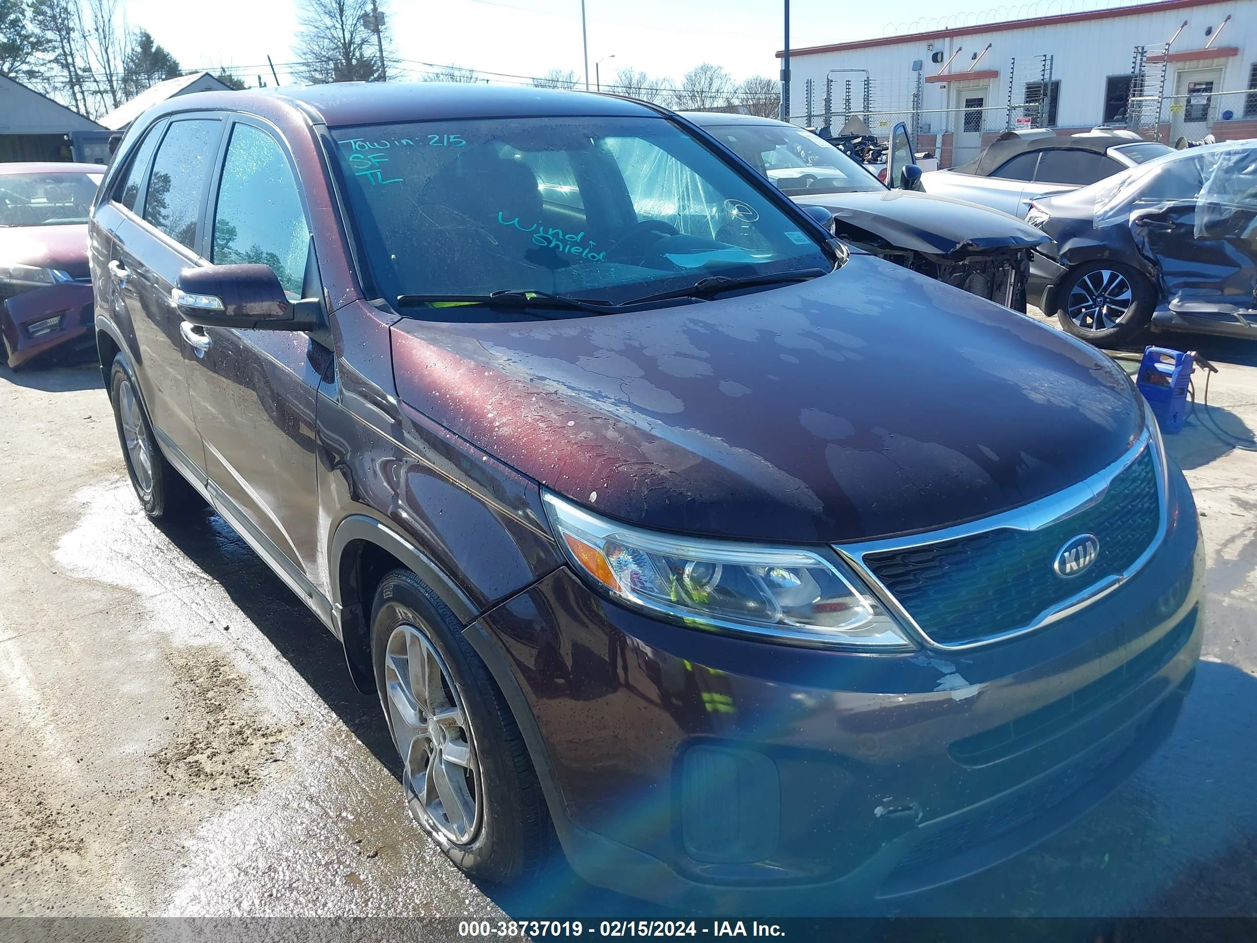 KIA SORENTO 2015 5xykt3a69fg650355