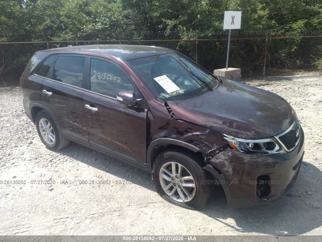 KIA SORENTO 2014 5xykt3a6xeg481297