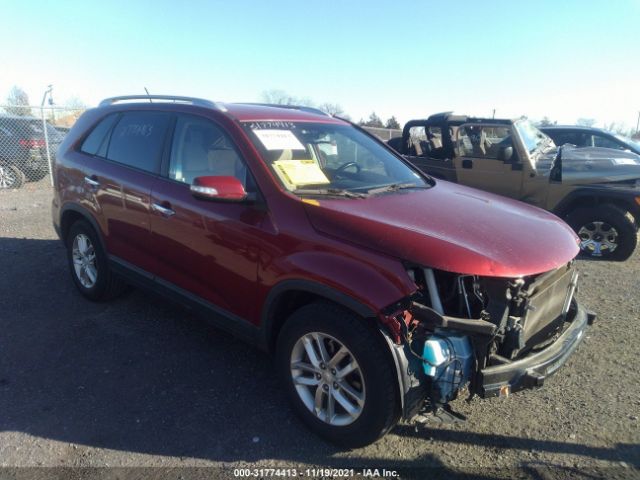 KIA SORENTO 2014 5xykt3a6xeg496320