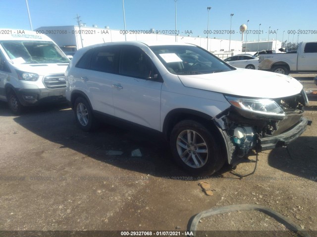 KIA SORENTO 2014 5xykt3a6xeg509812