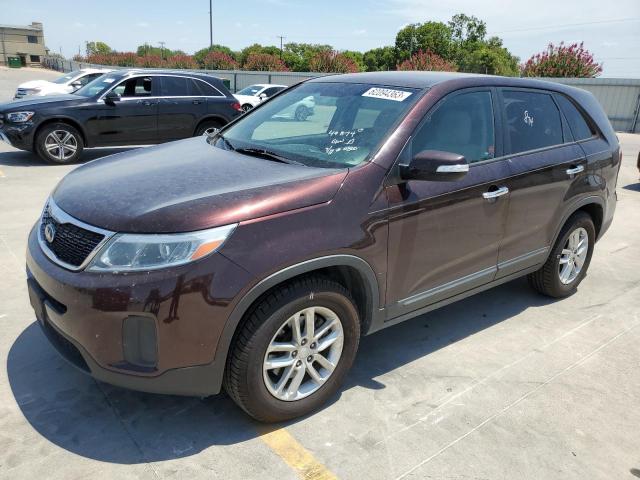 KIA SORENTO LX 2015 5xykt3a6xfg563323