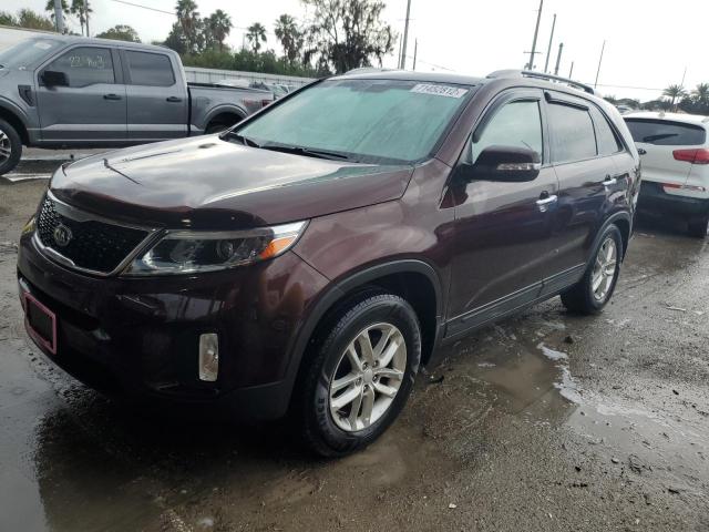 KIA SORENTO LX 2015 5xykt3a6xfg624914