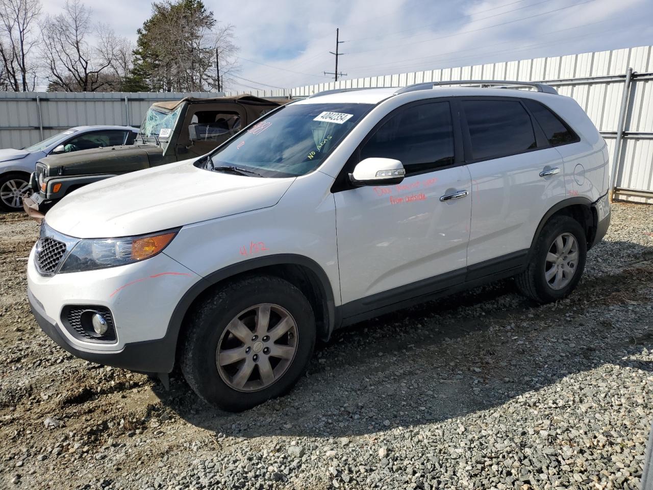 KIA SORENTO 2011 5xykt4a15bg007330