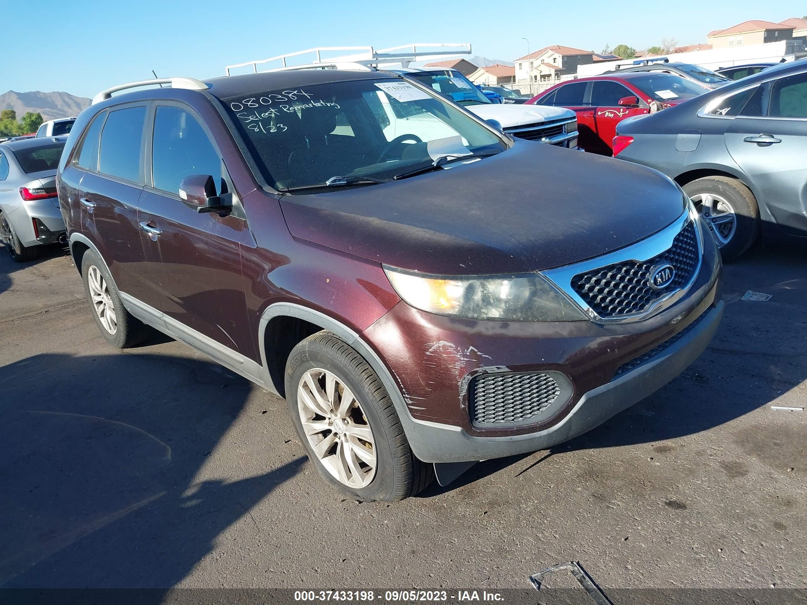 KIA SORENTO 2011 5xykt4a27bg080384