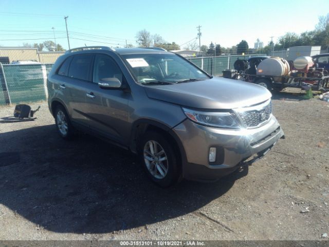 KIA SORENTO 2014 5xykt4a60eg493710