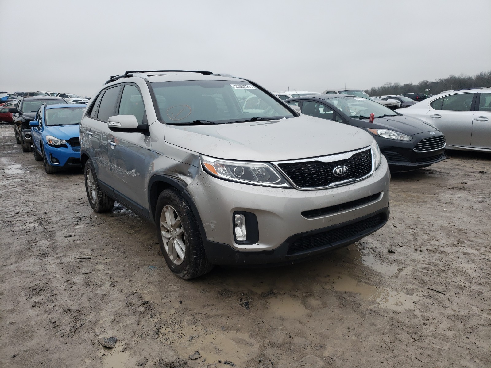 KIA SORENTO LX 2014 5xykt4a60eg533414