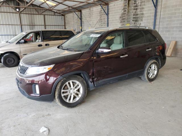 KIA SORENTO LX 2014 5xykt4a61eg436903