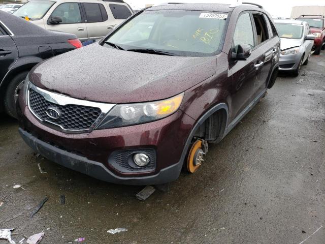 KIA SORENTO LX 2013 5xykt4a62dg395275