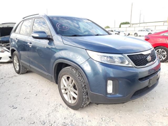 KIA SORENTO LX 2014 5xykt4a62eg434612