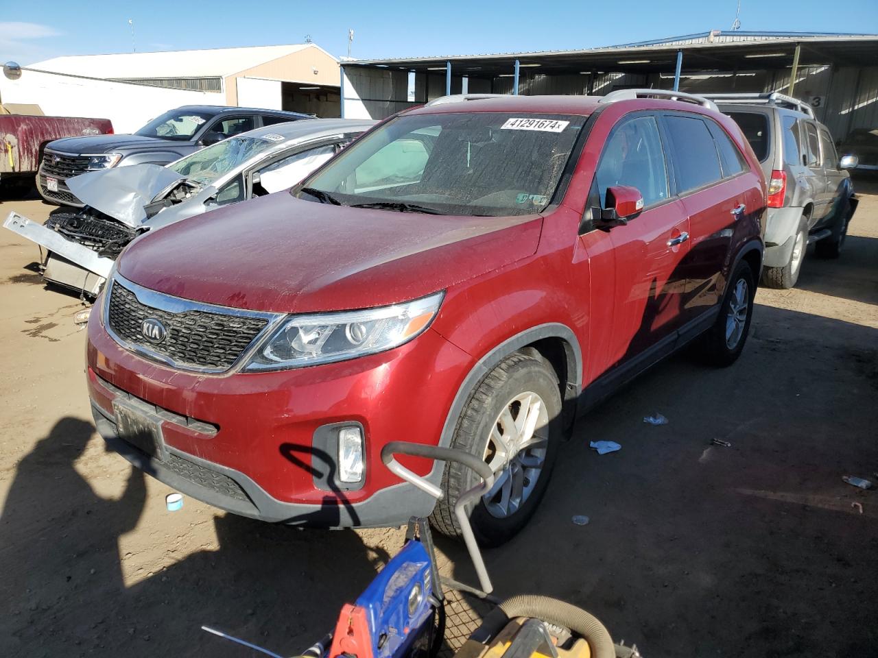 KIA SORENTO 2014 5xykt4a62eg485835