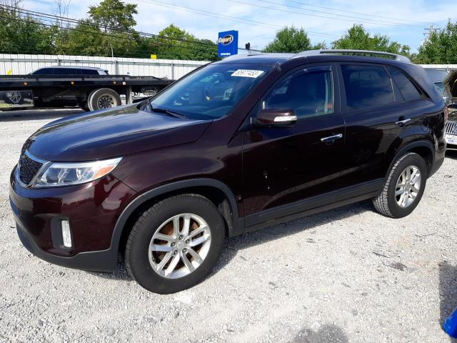 KIA SORENTO LX 2014 5xykt4a62eg511396