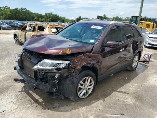 KIA SORENTO LX 2015 5xykt4a62fg641485