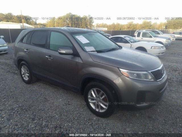 KIA SORENTO 2014 5xykt4a63eg424252