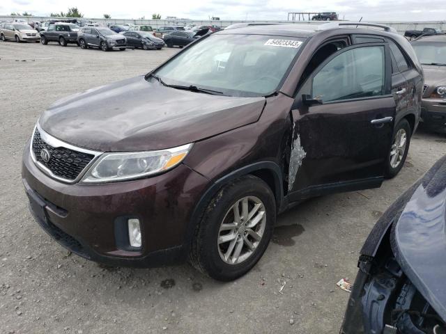 KIA SORENTO LX 2014 5xykt4a63eg496410