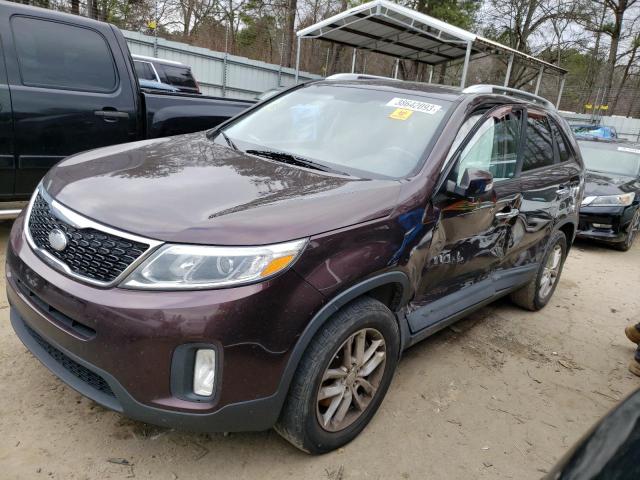 KIA SORENTO LX 2014 5xykt4a65eg436158