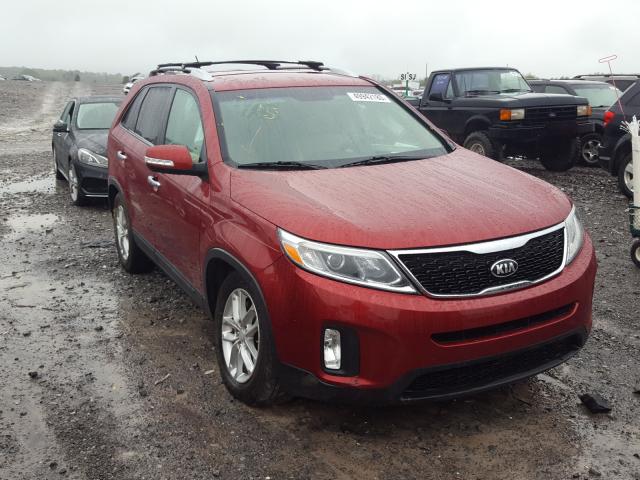 KIA SORENTO LX 2014 5xykt4a65eg515605