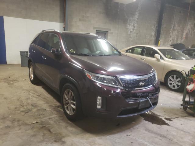 KIA SORENTO LX 2014 5xykt4a66eg511207