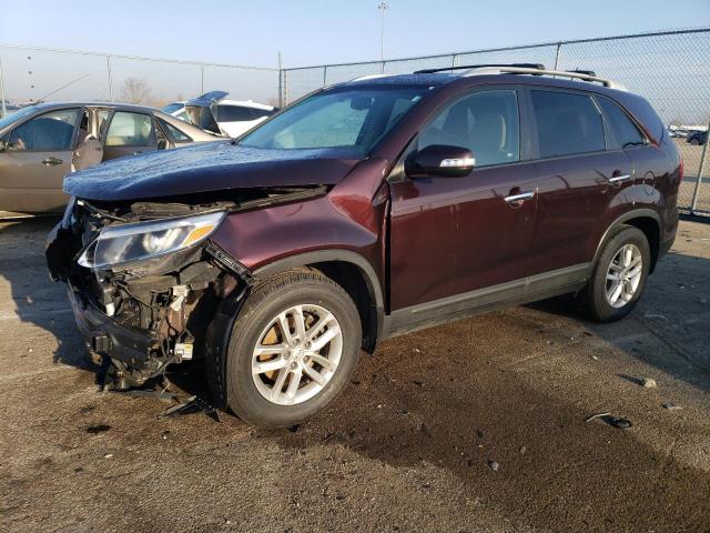 KIA SORENTO LX 2015 5xykt4a66fg557377