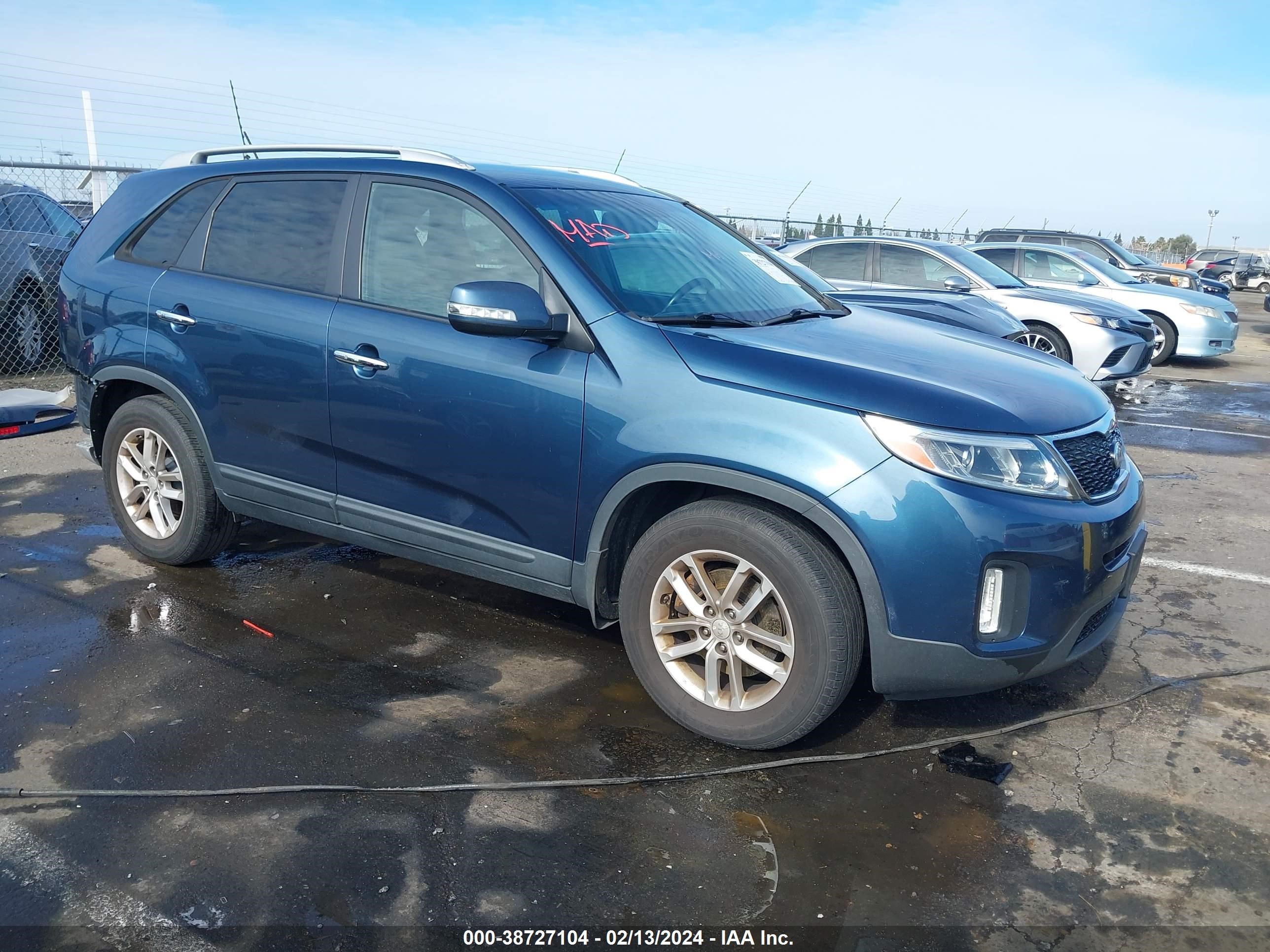 KIA SORENTO 2014 5xykt4a67eg504119