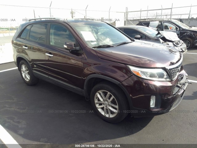 KIA SORENTO 2015 5xykt4a67fg595281