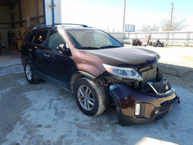 KIA SORENTO LX 2014 5xykt4a68eg507059