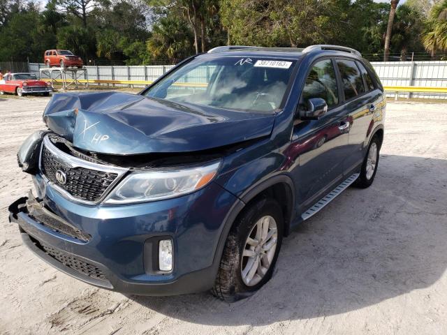 KIA SORENTO LX 2015 5xykt4a70fg588004