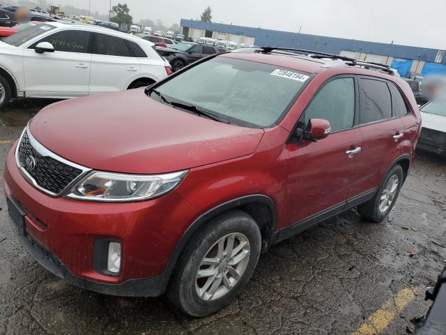 KIA SORENTO LX 2014 5xykt4a73eg537224