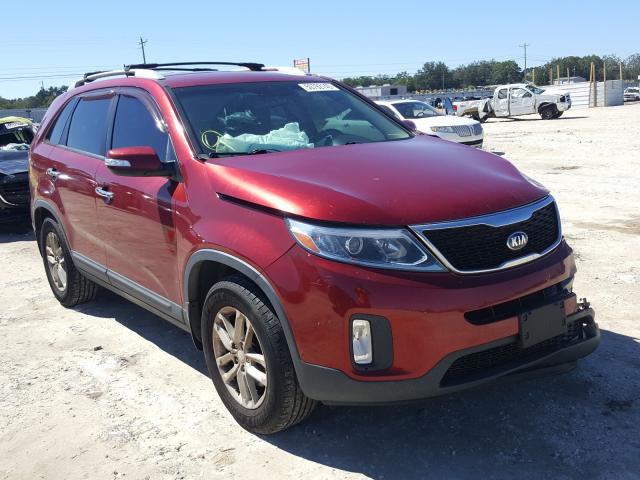 KIA SORENTO LX 2014 5xykt4a74eg544635