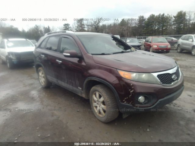 KIA SORENTO 2011 5xyktca12bg005321